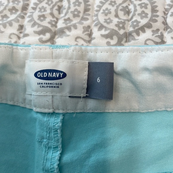 Gorgeous Blue Old Navy Shorts Size 6 - Picture 4 of 5